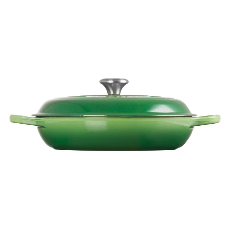 Le Creuset Cast Iron Shallow Casserole 30cm - Bamboo Green image number 0